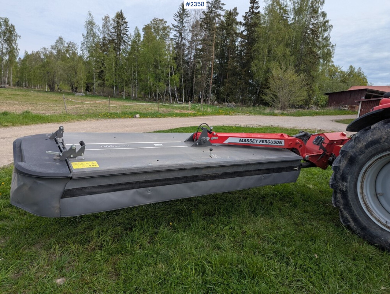 Mower, Massey Ferguson DM 367 TL-V - Utrustning för vallskörd: bild 1 Mower, Massey Ferguson DM 367 TL-V - Utrustning för vallskörd: bild 1