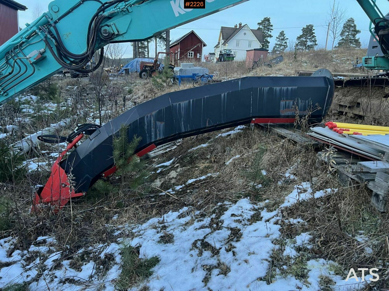 Ejector pipe/Extension arm Fransgard - 3500 mm - Reservdelar för Snöslunga: bild 1 Ejector pipe/Extension arm Fransgard - 3500 mm - Reservdelar för Snöslunga: bild 1