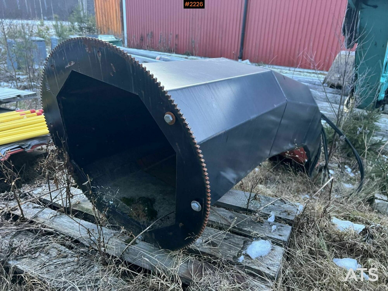 Ejector pipe/Extension arm Fransgard - 3500 mm - Reservdelar för Snöslunga: bild 4 Ejector pipe/Extension arm Fransgard - 3500 mm - Reservdelar för Snöslunga: bild 4