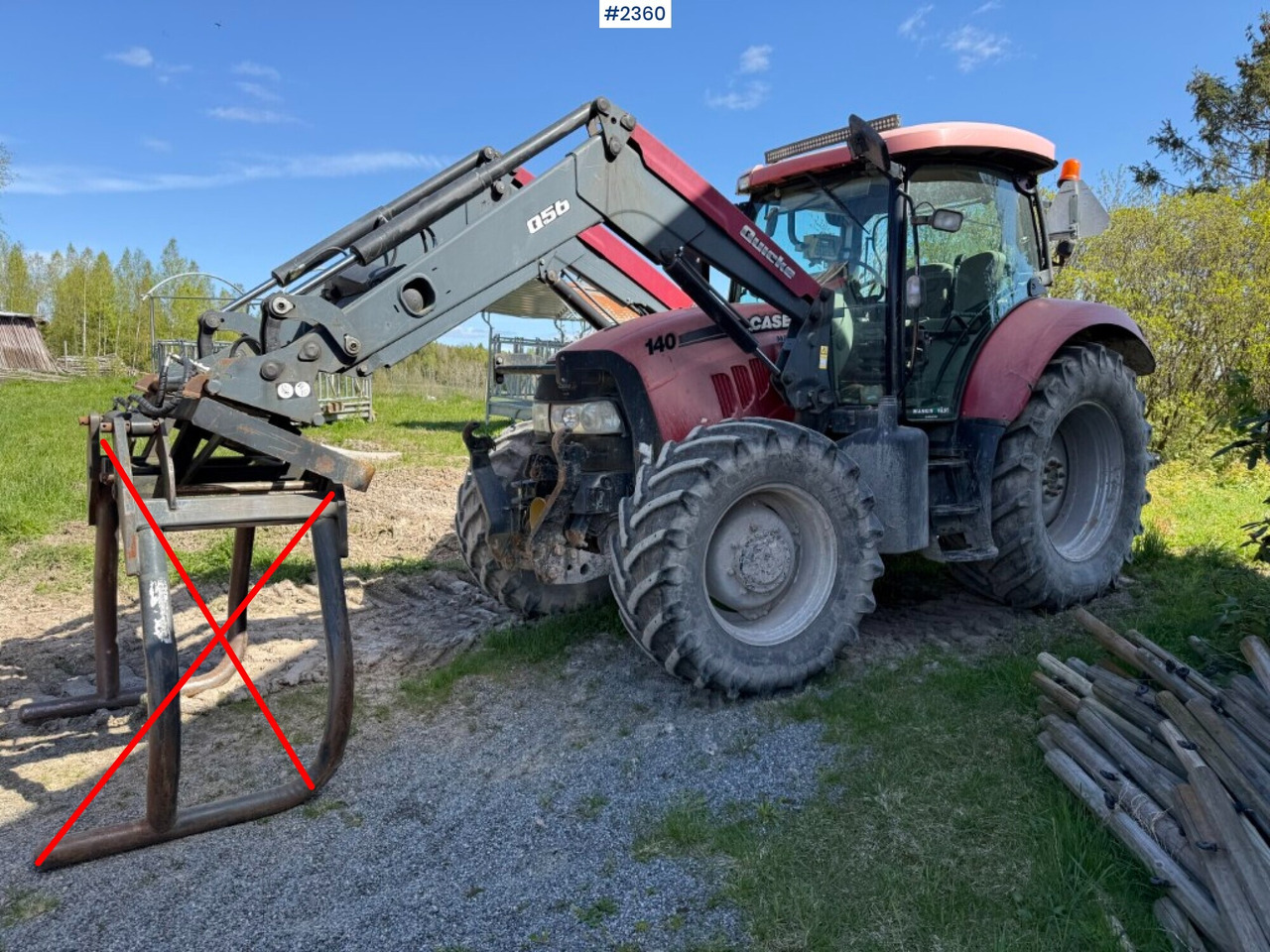 Tractor, Case IH Maxxum 140 - Traktor: bild 1 Tractor, Case IH Maxxum 140 - Traktor: bild 1