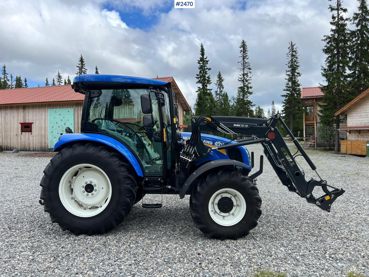 Tractor New Holland T4.75 S Stage V - Traktor: bild 4 Tractor New Holland T4.75 S Stage V - Traktor: bild 4