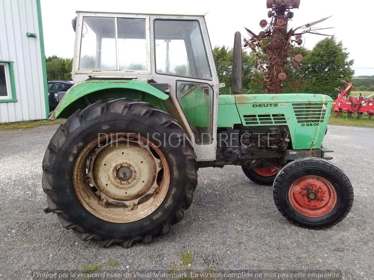 DEUTZ-FAHR TRACTEUR AGRICOLE 68-06 - Traktor: bild 4 DEUTZ-FAHR TRACTEUR AGRICOLE 68-06 - Traktor: bild 4