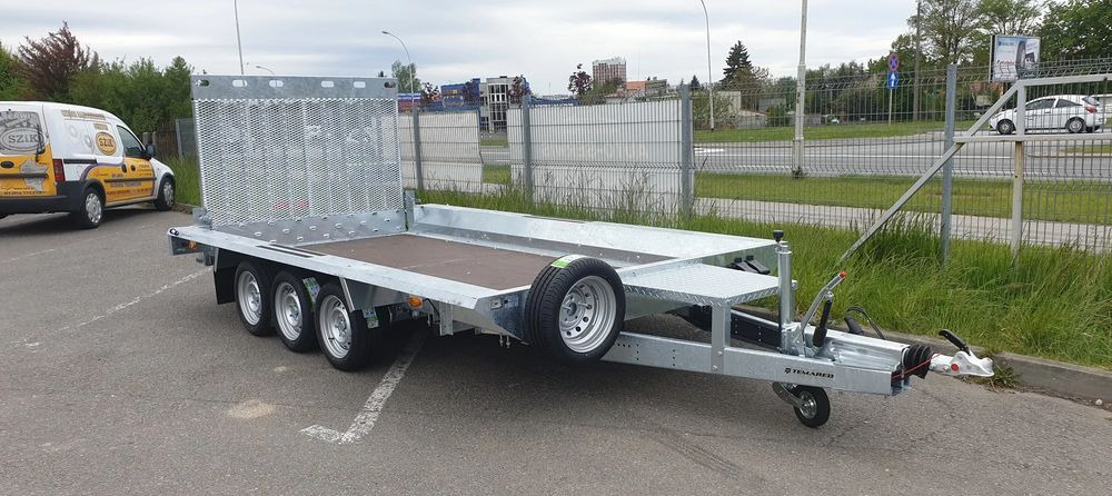 TEMARED BUILDER 3 4018 S 3 oś - Biltransportsläp: bild 1 TEMARED BUILDER 3 4018 S 3 oś - Biltransportsläp: bild 1