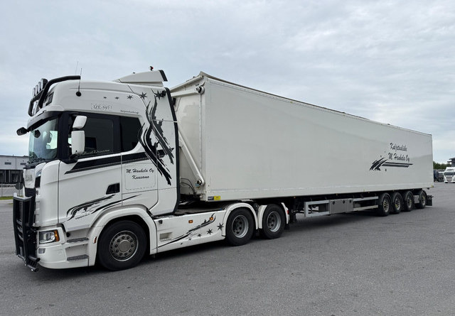 Toplift17m 112m3 Sivukippi - Tippbil semitrailer: bild 1 Toplift17m 112m3 Sivukippi - Tippbil semitrailer: bild 1