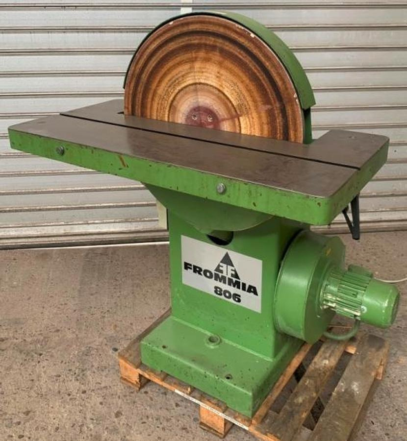 Scheibenschleifmaschine FROMMIA - Träbearbetningsmaskin: bild 1 Scheibenschleifmaschine FROMMIA - Träbearbetningsmaskin: bild 1