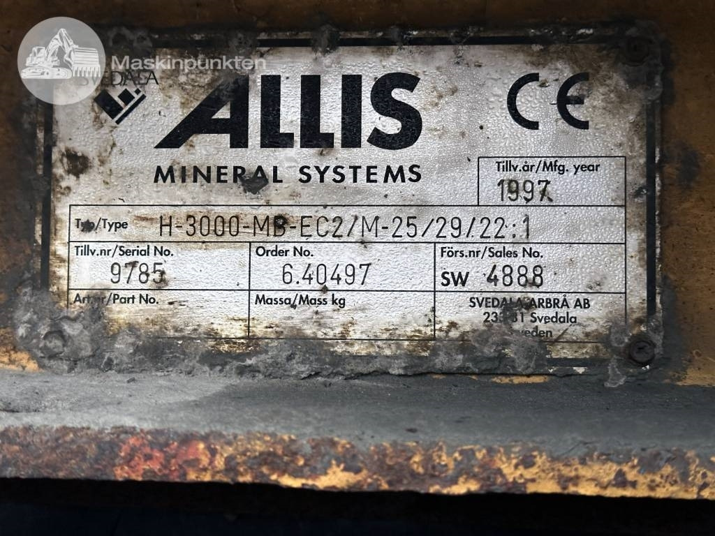 Krossverk Allis Minerals H-3000-MB: bild 9