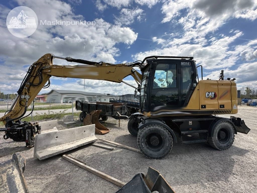 CAT M 314 - Grävmaskin på däck: bild 2 CAT M 314 - Grävmaskin på däck: bild 2