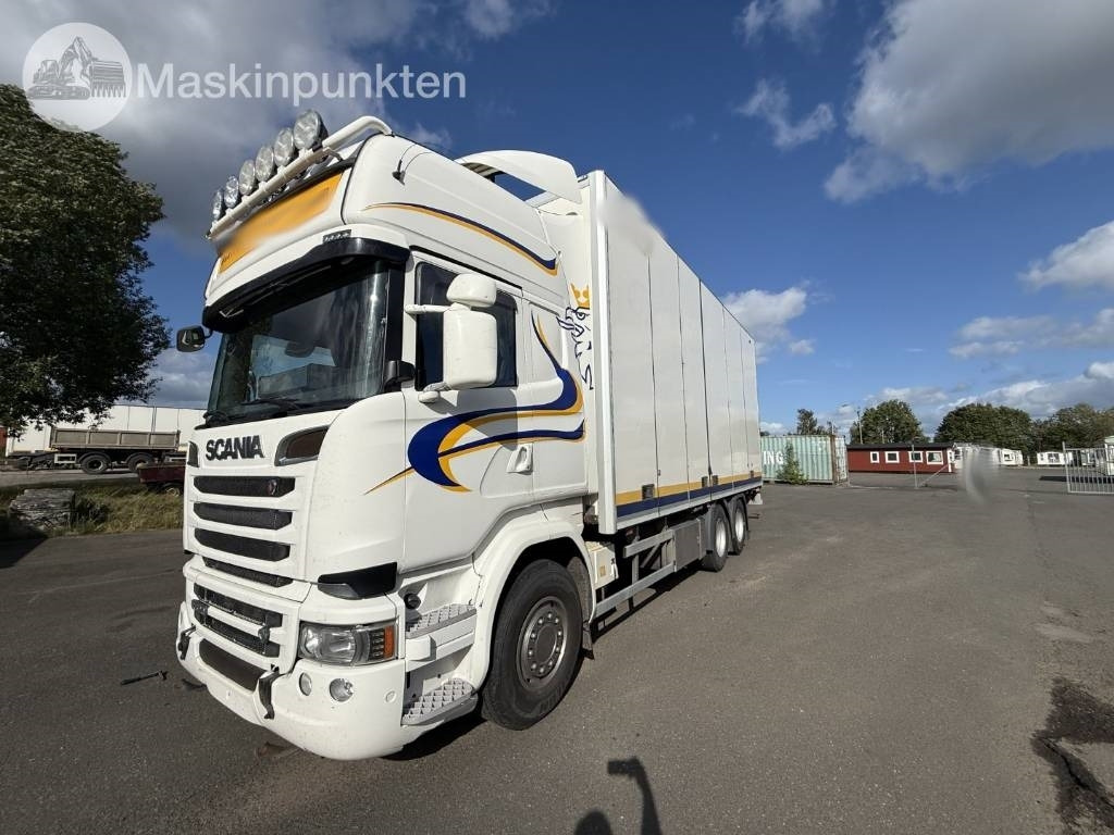 Scania R 520 LB - Lastbil med skåp: bild 1 Scania R 520 LB - Lastbil med skåp: bild 1