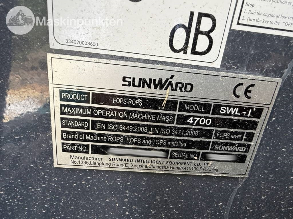 Kompaktlastare/ Slirstyrda lastare Sunward SWL 3230: bild 26