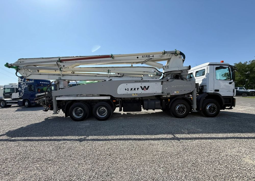 Mercedes-Benz ACTROS 4141 8X4 42 M GOTOWA DO PRACY - Betongpump: bild 4 Mercedes-Benz ACTROS 4141 8X4 42 M GOTOWA DO PRACY - Betongpump: bild 4