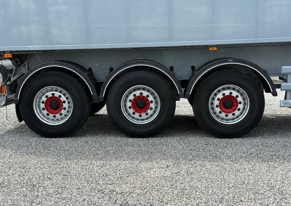 Tippbil semitrailer Stas 51 m3 OSIE MERCEDES PODNOSZONA OŚ: bild 11