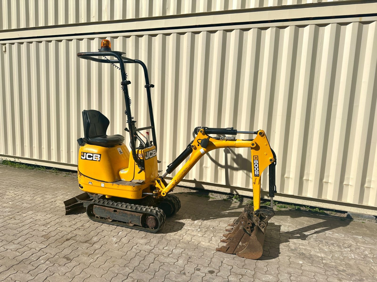 JCB 8008 CTS, 2021 BJ, 921 BH, 3 x Löffel - Minigrävmaskin: bild 4 JCB 8008 CTS, 2021 BJ, 921 BH, 3 x Löffel - Minigrävmaskin: bild 4