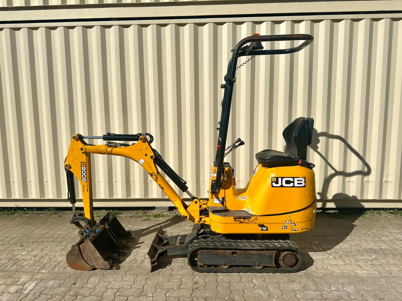 JCB 8008 CTS, 2021 BJ, 921 BH, 3 x Löffel - Minigrävmaskin: bild 1 JCB 8008 CTS, 2021 BJ, 921 BH, 3 x Löffel - Minigrävmaskin: bild 1