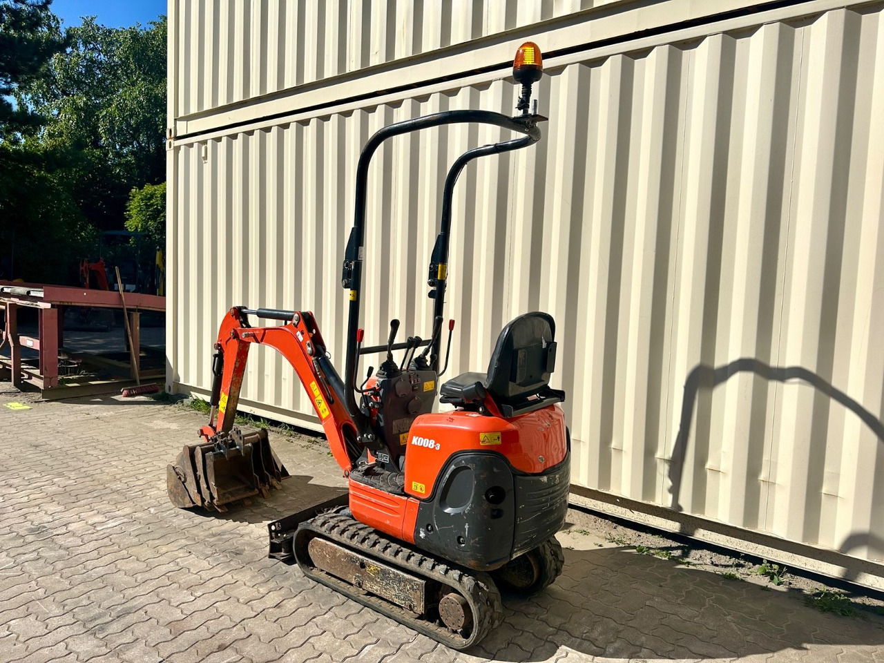 Kubota K008-3 / 2021 BJ / 725 H / 4 x Löffel - Minigrävmaskin: bild 3 Kubota K008-3 / 2021 BJ / 725 H / 4 x Löffel - Minigrävmaskin: bild 3