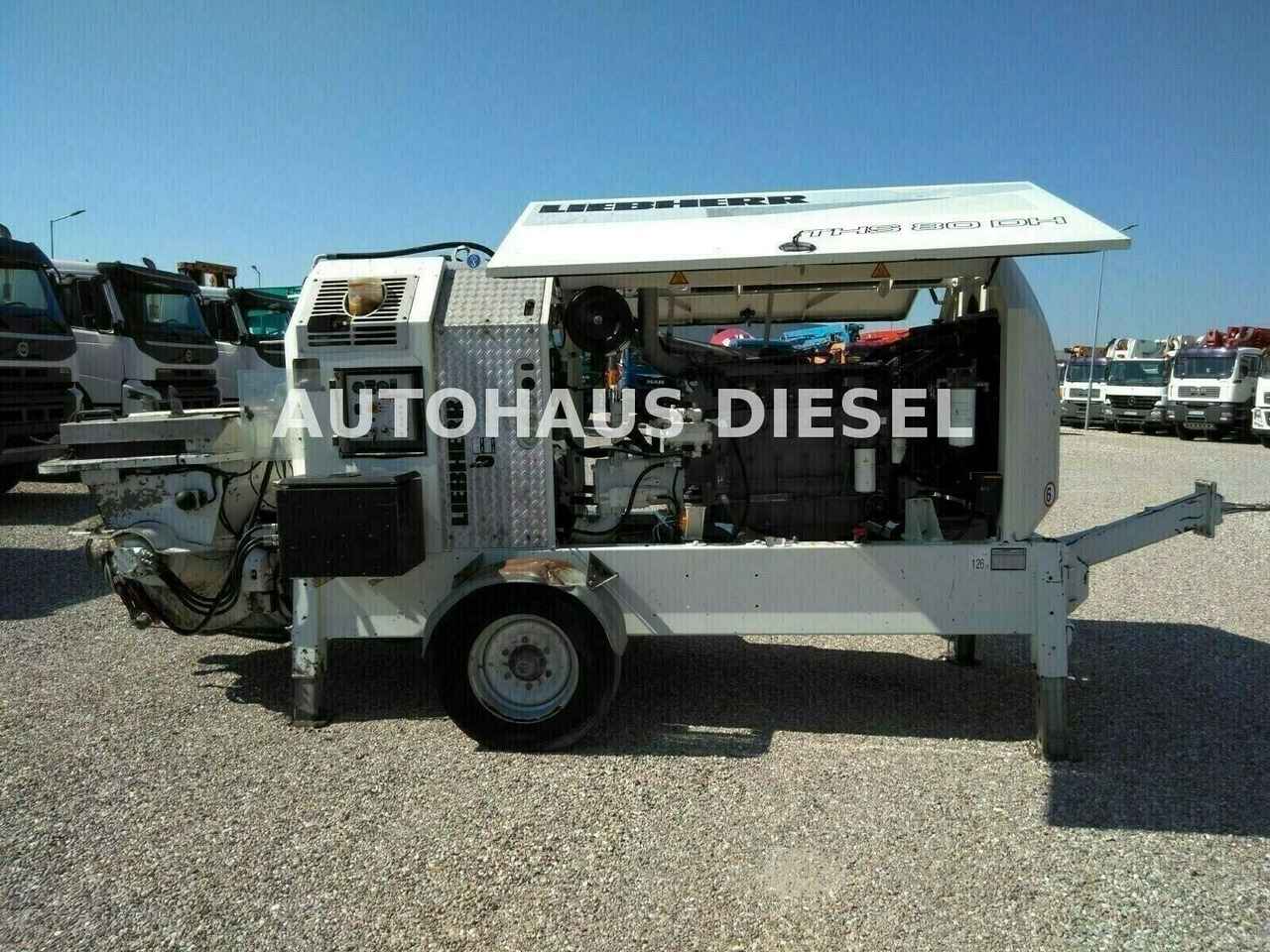 Liebherr THS 80 DH - Stationär betongpump: bild 5 Liebherr THS 80 DH - Stationär betongpump: bild 5