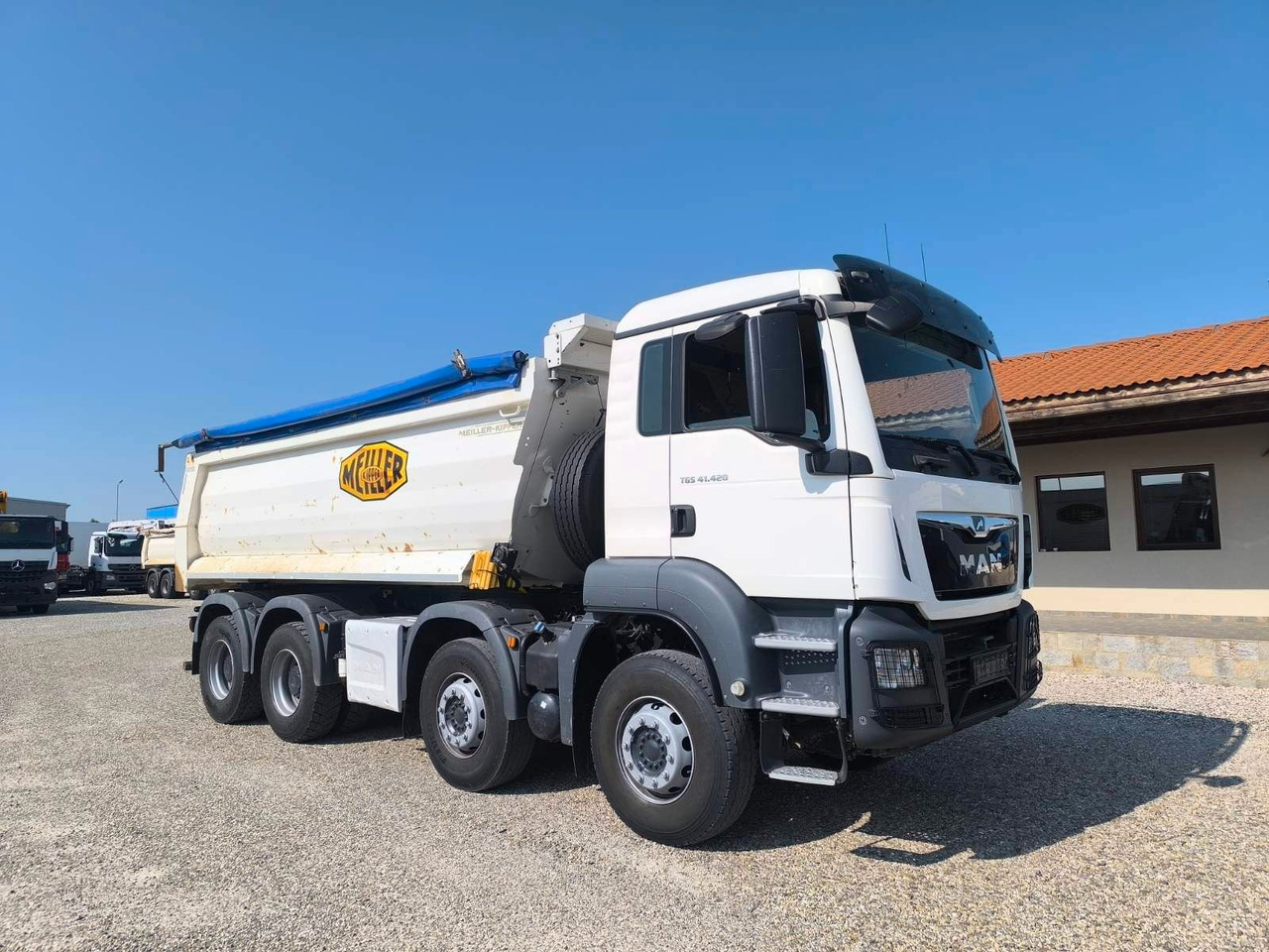 MAN TGS 41.420 MEILLER KIPPER - Liftdumper lastbil: bild 1 MAN TGS 41.420 MEILLER KIPPER - Liftdumper lastbil: bild 1