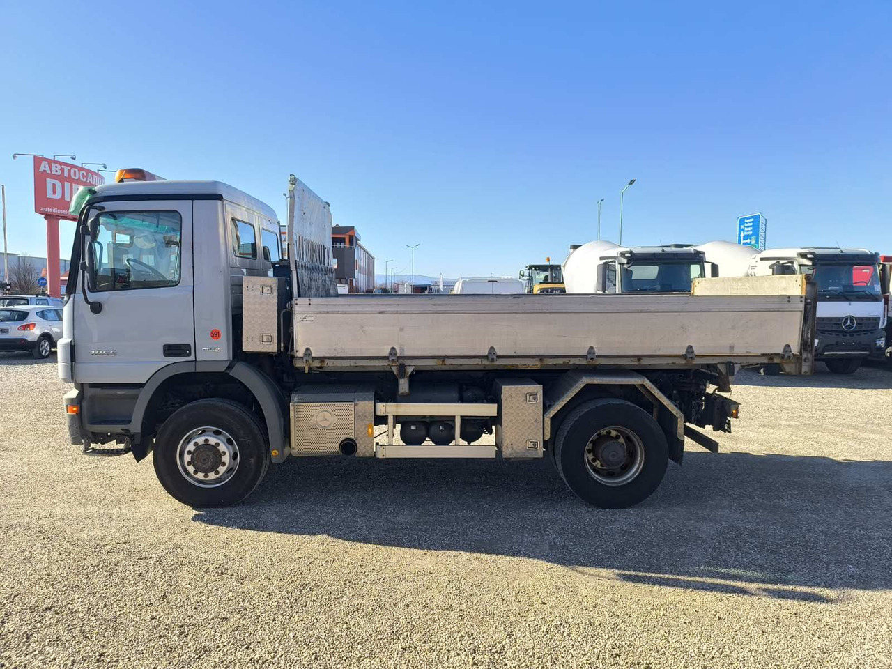 MERCEDES-BENZ Actros 1855 4X4 - Tippbil lastbil: bild 4 MERCEDES-BENZ Actros 1855 4X4 - Tippbil lastbil: bild 4