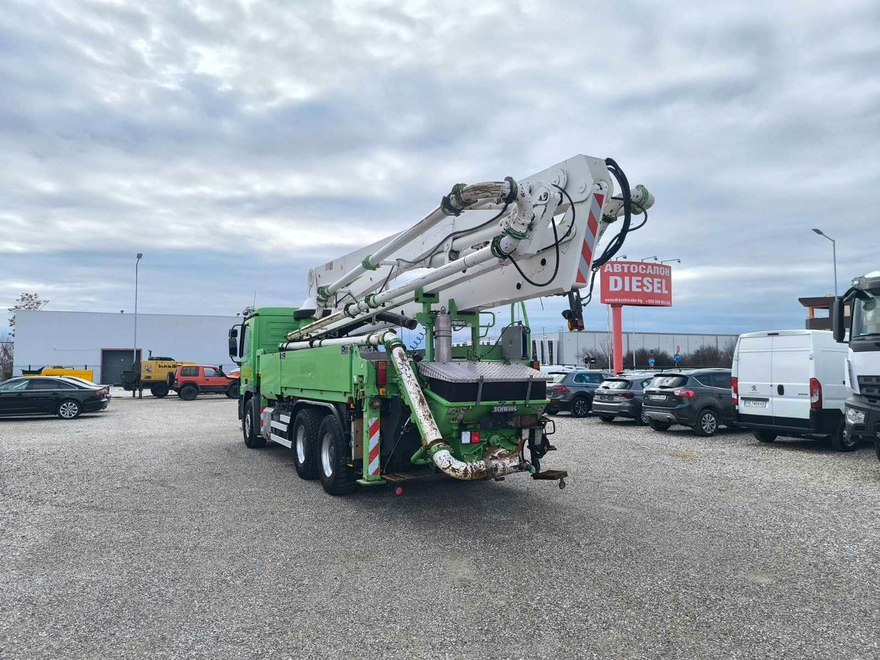 Mercedes-Benz ACTROS 2641 Schwing S34 X-P - Betongpump: bild 5 Mercedes-Benz ACTROS 2641 Schwing S34 X-P - Betongpump: bild 5