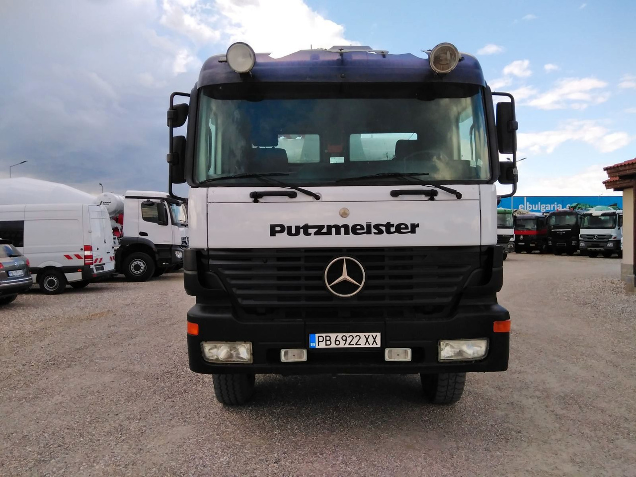 Mercedes-Benz ACTROS 3240 Putzmeister 26.67S - Betongpump: bild 2 Mercedes-Benz ACTROS 3240 Putzmeister 26.67S - Betongpump: bild 2