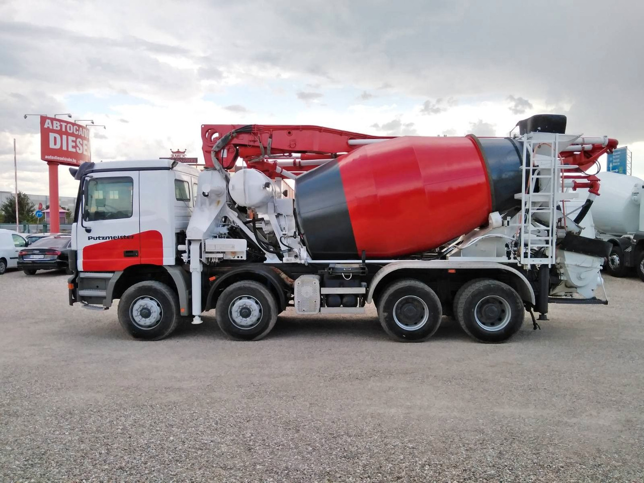 Mercedes-Benz ACTROS 3240 Putzmeister 26.67S - Betongpump: bild 4 Mercedes-Benz ACTROS 3240 Putzmeister 26.67S - Betongpump: bild 4