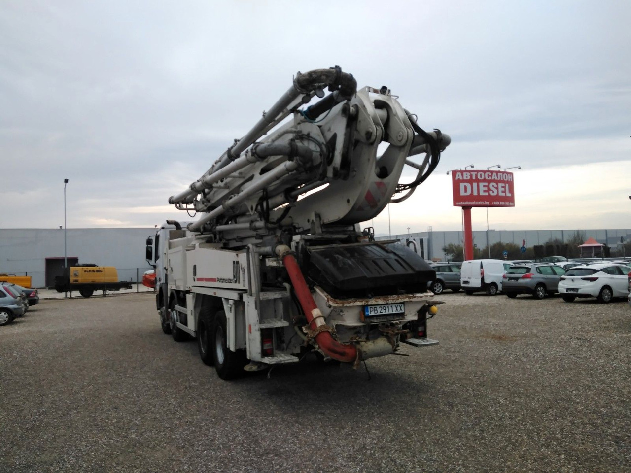 Mercedes-Benz ACTROS 4144 PUTZMEISTER M42 - Betongpump: bild 5 Mercedes-Benz ACTROS 4144 PUTZMEISTER M42 - Betongpump: bild 5