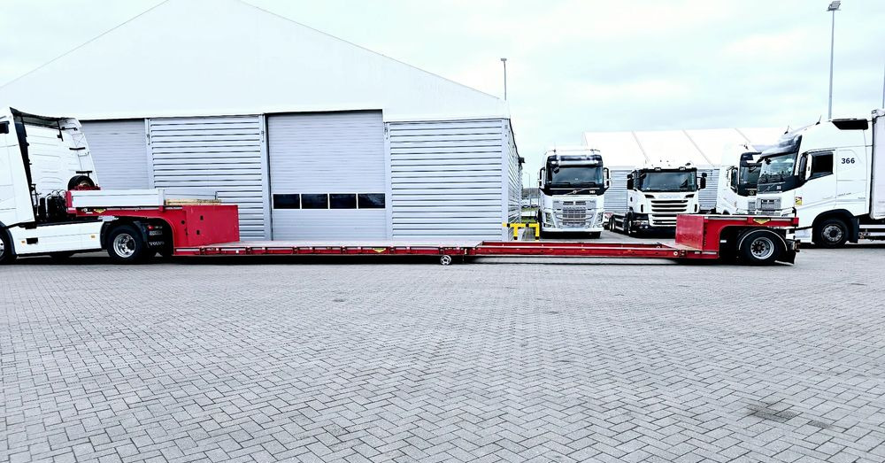 Broshuis 1ADU / 1A rozciągana - skrętna oś - Låg lastare semitrailer: bild 3 Broshuis 1ADU / 1A rozciągana - skrętna oś - Låg lastare semitrailer: bild 3