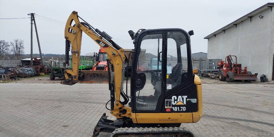 Minikoparka CAT 301.7D 2016 rok 1622h rozsuwane podwozie - Bandgrävare: bild 1 Minikoparka CAT 301.7D 2016 rok 1622h rozsuwane podwozie - Bandgrävare: bild 1