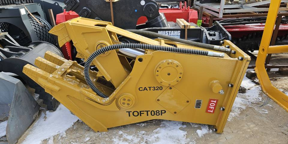 Szczęka krusząca do koparki Cat 320 TOFT 08P nowa nożyce wyburzeniowe - Hydraulisk sax: bild 1 Szczęka krusząca do koparki Cat 320 TOFT 08P nowa nożyce wyburzeniowe - Hydraulisk sax: bild 1