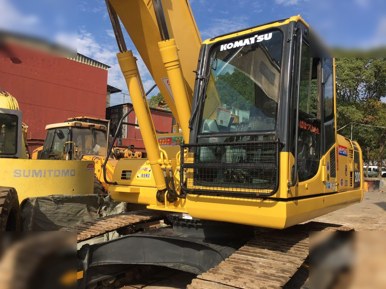 KOMATSU PC200-8N1 - Bandgrävare: bild 1 KOMATSU PC200-8N1 - Bandgrävare: bild 1