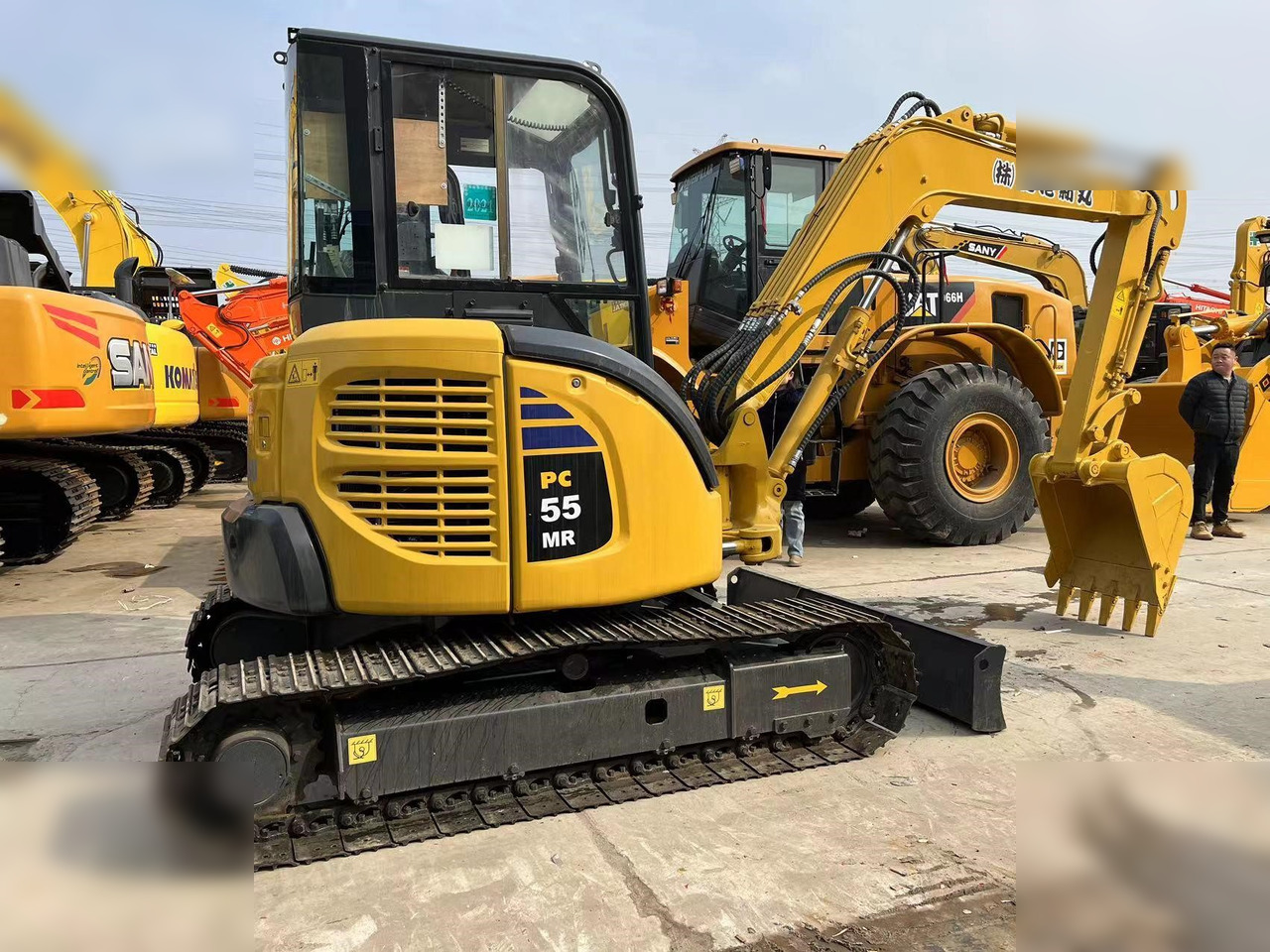 KOMATSU PC55MR-2 - Minigrävmaskin: bild 1 KOMATSU PC55MR-2 - Minigrävmaskin: bild 1