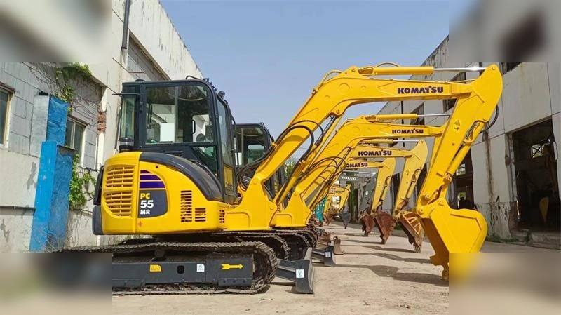 KOMATSU PC55MR-2 - Minigrävmaskin: bild 1 KOMATSU PC55MR-2 - Minigrävmaskin: bild 1