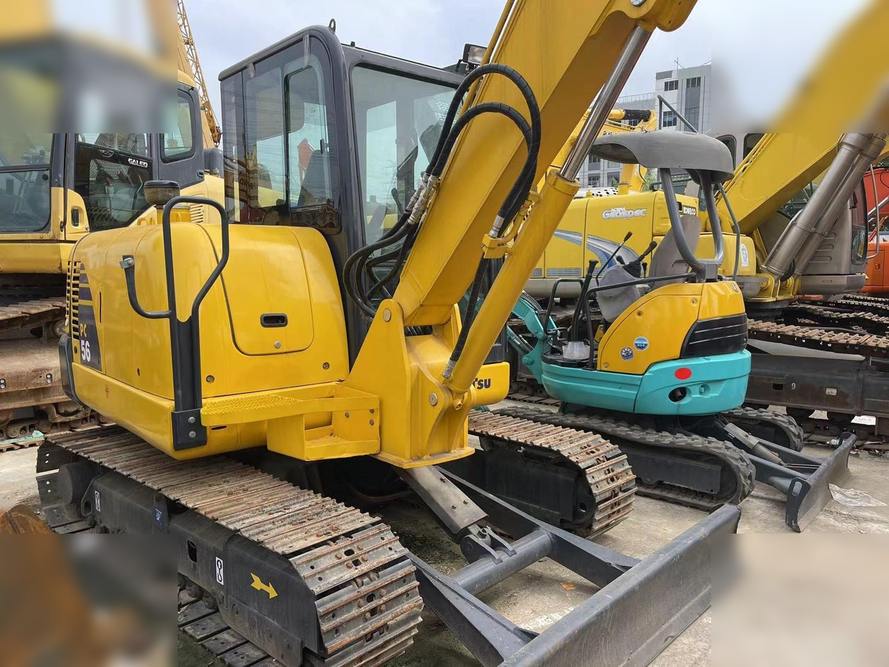 KOMATSU PC56-7 - Minigrävmaskin: bild 2 KOMATSU PC56-7 - Minigrävmaskin: bild 2