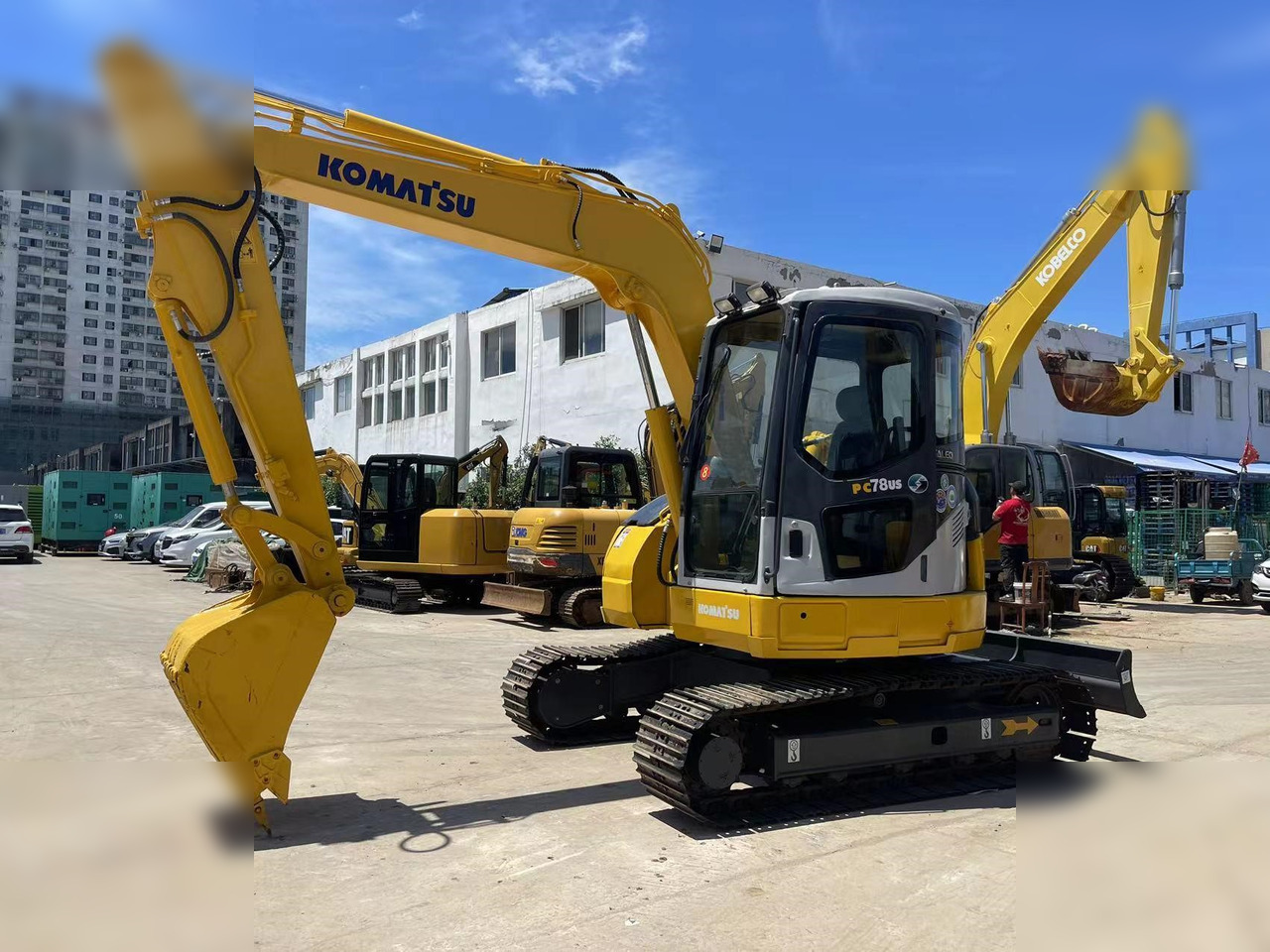 KOMATSU PC78US-6 - Bandgrävare: bild 1 KOMATSU PC78US-6 - Bandgrävare: bild 1