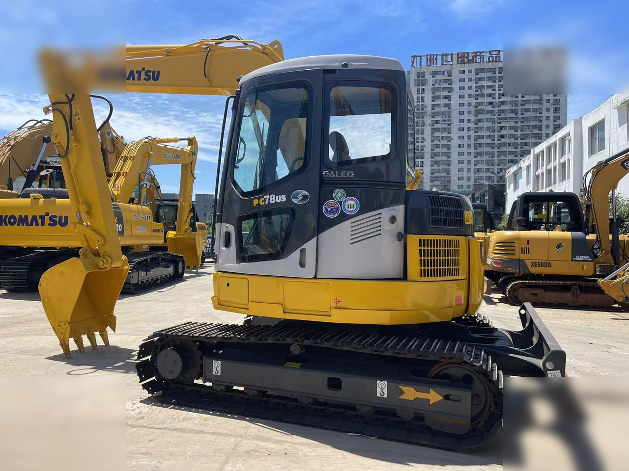 KOMATSU PC78US-6 - Bandgrävare: bild 4 KOMATSU PC78US-6 - Bandgrävare: bild 4