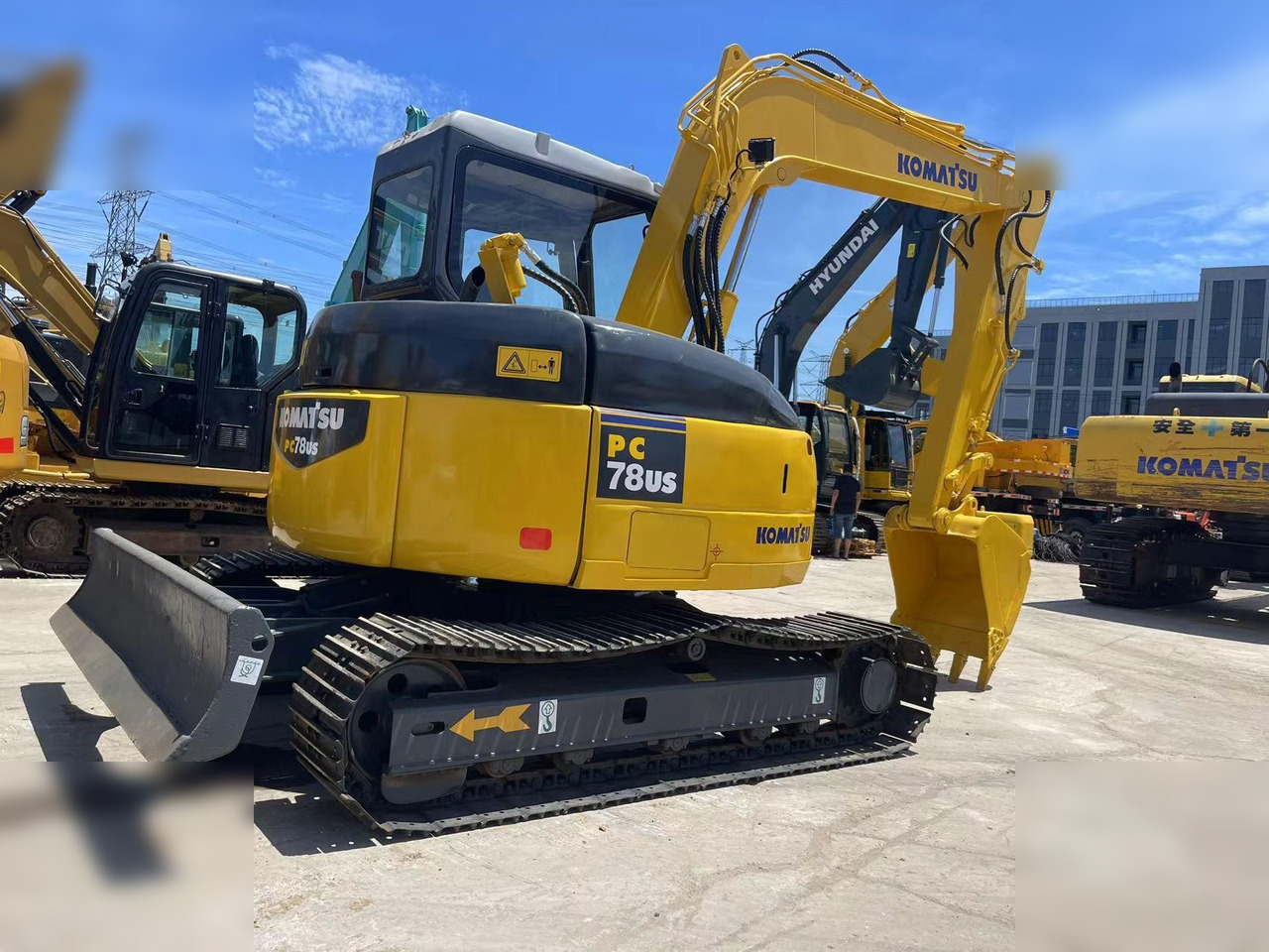 KOMATSU PC78US-6 - Bandgrävare: bild 2 KOMATSU PC78US-6 - Bandgrävare: bild 2