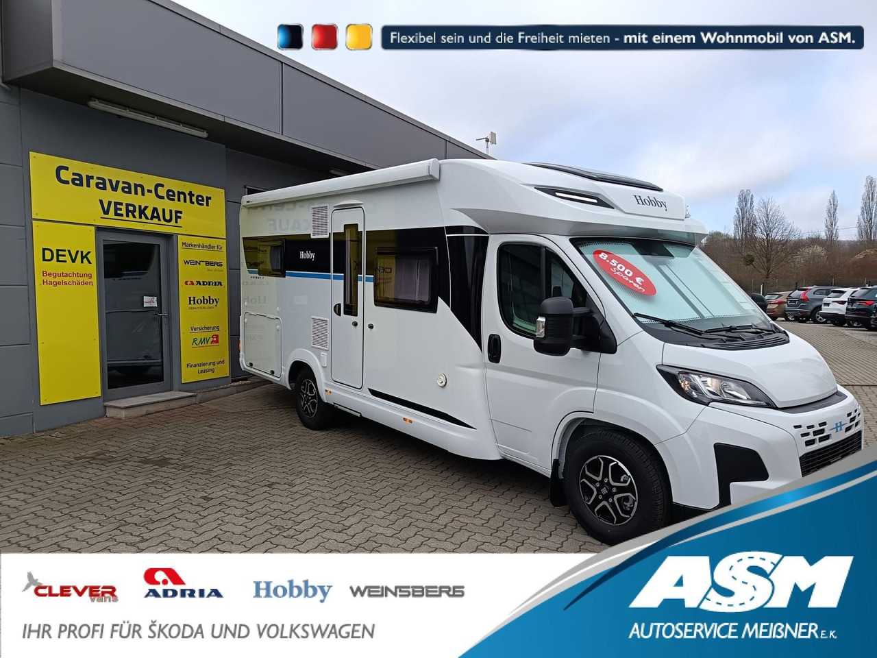 Hobby Ontour T 700 FH*180PS*CAMPERNET*LITHIUM*MARKISE* - Halvintegrerad husbil: bild 1 Hobby Ontour T 700 FH*180PS*CAMPERNET*LITHIUM*MARKISE* - Halvintegrerad husbil: bild 1
