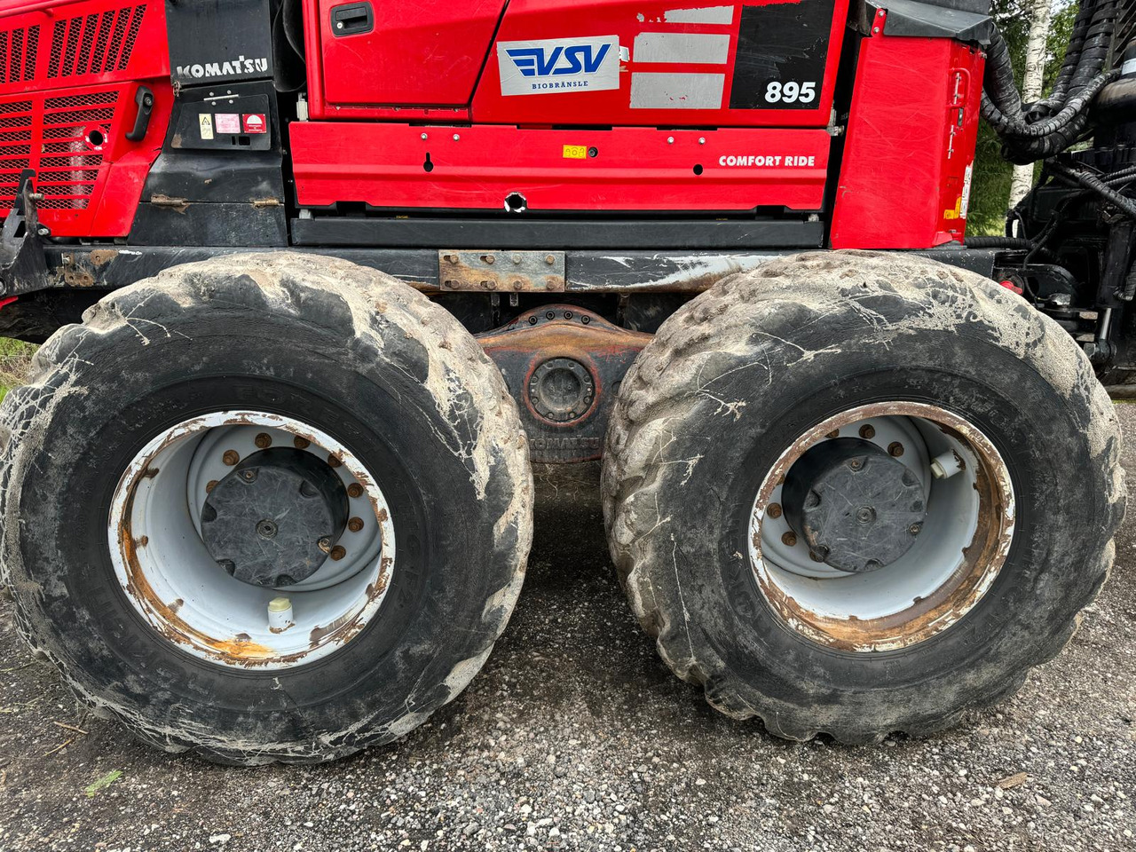 Skotare KOMATSU 895: bild 7
