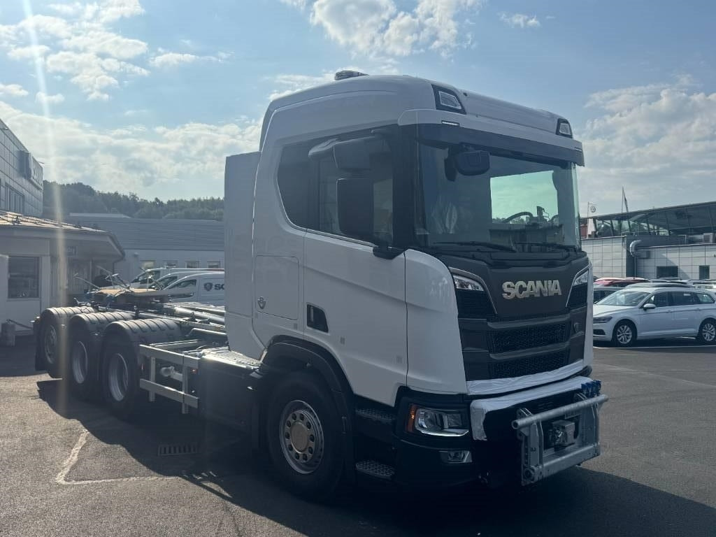 Scania R 580 8x4*4 Joab med frontplog & sidoplogsfäste - Lastväxlare lastbil: bild 3 Scania R 580 8x4*4 Joab med frontplog & sidoplogsfäste - Lastväxlare lastbil: bild 3