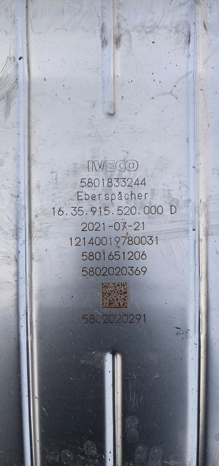 IVECO EUROCARGO EURO 6 KATALIZATOR TŁUMIK NOWY 5801833244 - Katalytisk omvandlare för Lastbil: bild 3 IVECO EUROCARGO EURO 6 KATALIZATOR TŁUMIK NOWY 5801833244 - Katalytisk omvandlare för Lastbil: bild 3