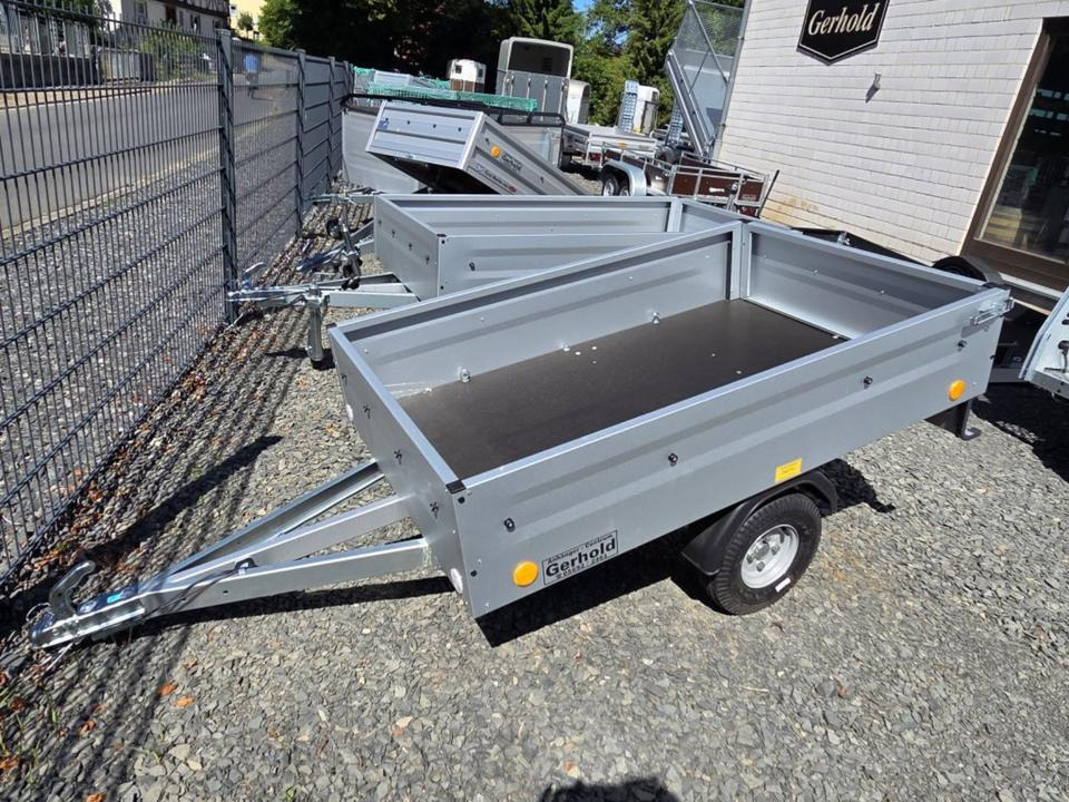 Böckmann, TPV-PKW Anhänger, 650 kg, ungebremst, Hochlader, - Bilsläp: bild 1 Böckmann, TPV-PKW Anhänger, 650 kg, ungebremst, Hochlader, - Bilsläp: bild 1