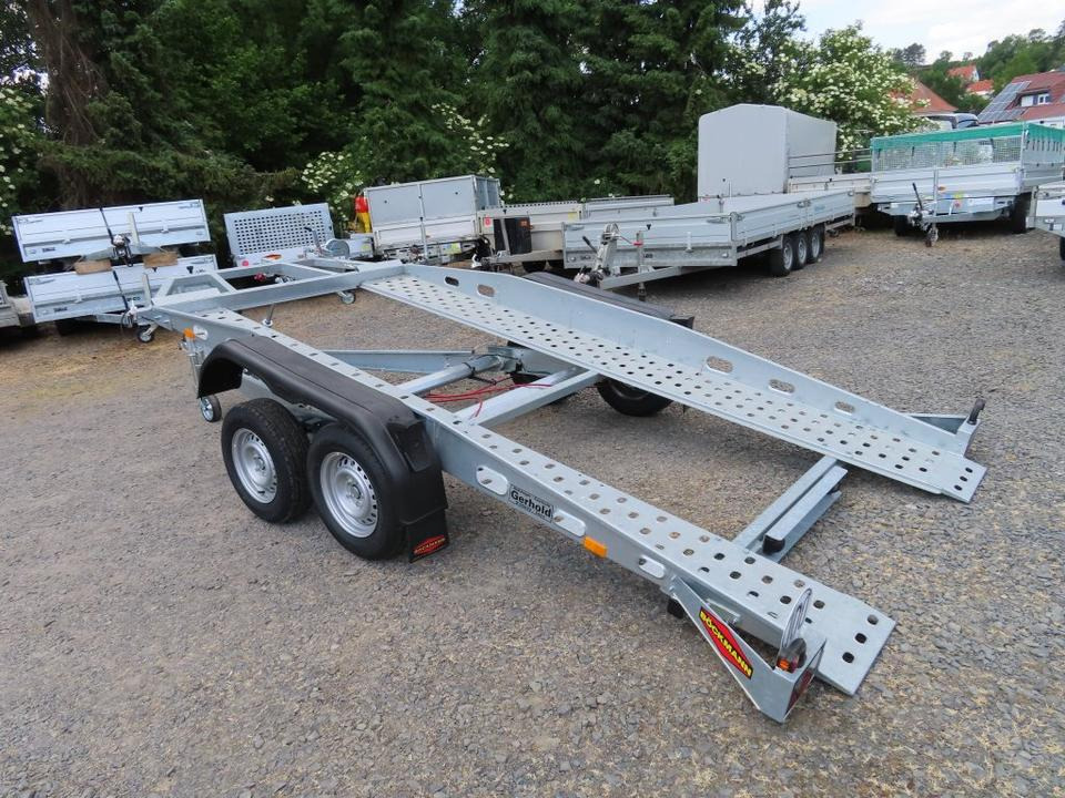 Inventurverkauf, Autotransporter,kippbar,100 km/h, PKW Anhänger - Biltransportsläp: bild 1 Inventurverkauf, Autotransporter,kippbar,100 km/h, PKW Anhänger - Biltransportsläp: bild 1