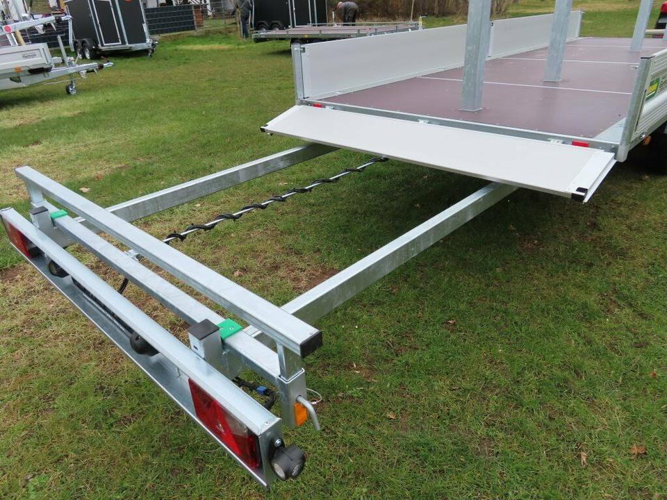 Langmaterialanhänger Unsinn LM 3554-14-2040 Deichsel ausziehbar - Flaksläp: bild 5 Langmaterialanhänger Unsinn LM 3554-14-2040 Deichsel ausziehbar - Flaksläp: bild 5