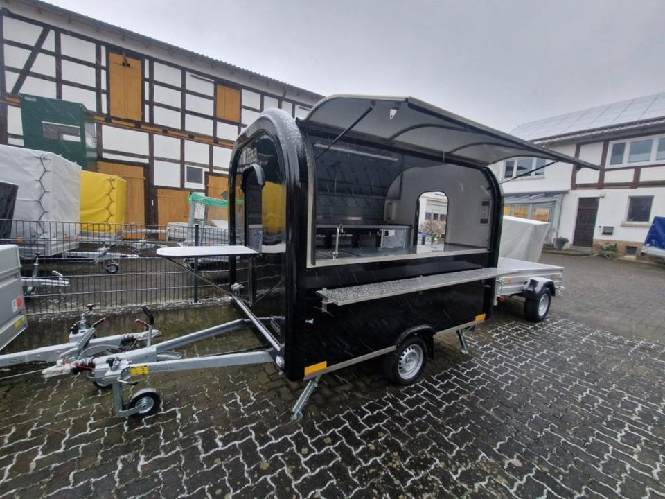 PKW-Anhänger Food-Trailer Cocktail Bar Verkaufsanhänger 2,75m - Försäljningsvagn: bild 1 PKW-Anhänger Food-Trailer Cocktail Bar Verkaufsanhänger 2,75m - Försäljningsvagn: bild 1