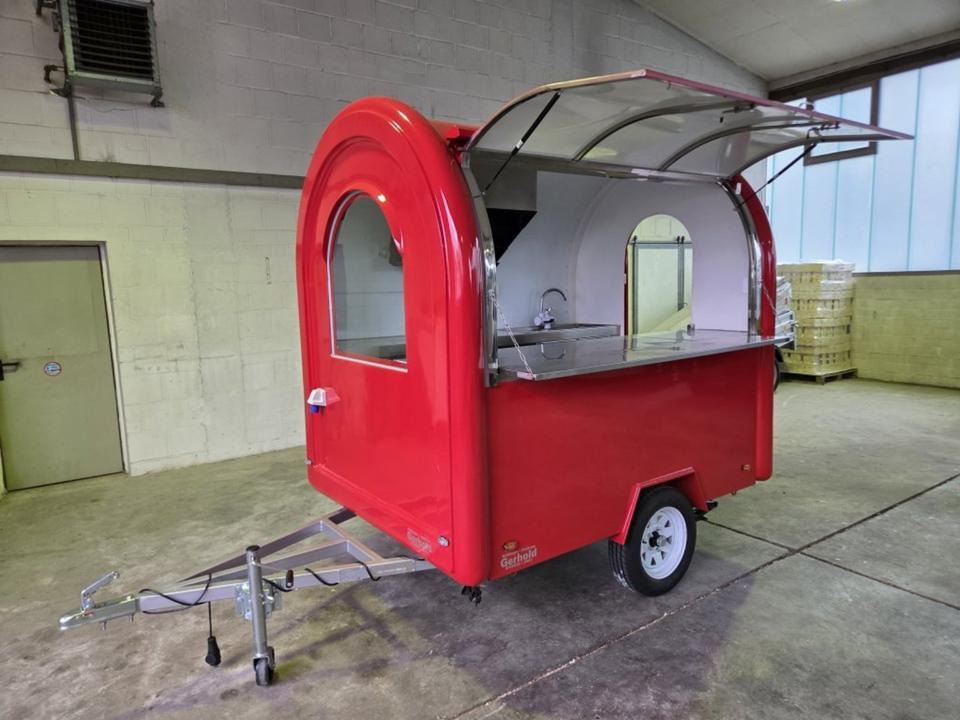 PKW-Anhänger Food-Trailer Verkaufsanhänger Imbiss Abzugshaube - Försäljningsvagn: bild 1 PKW-Anhänger Food-Trailer Verkaufsanhänger Imbiss Abzugshaube - Försäljningsvagn: bild 1