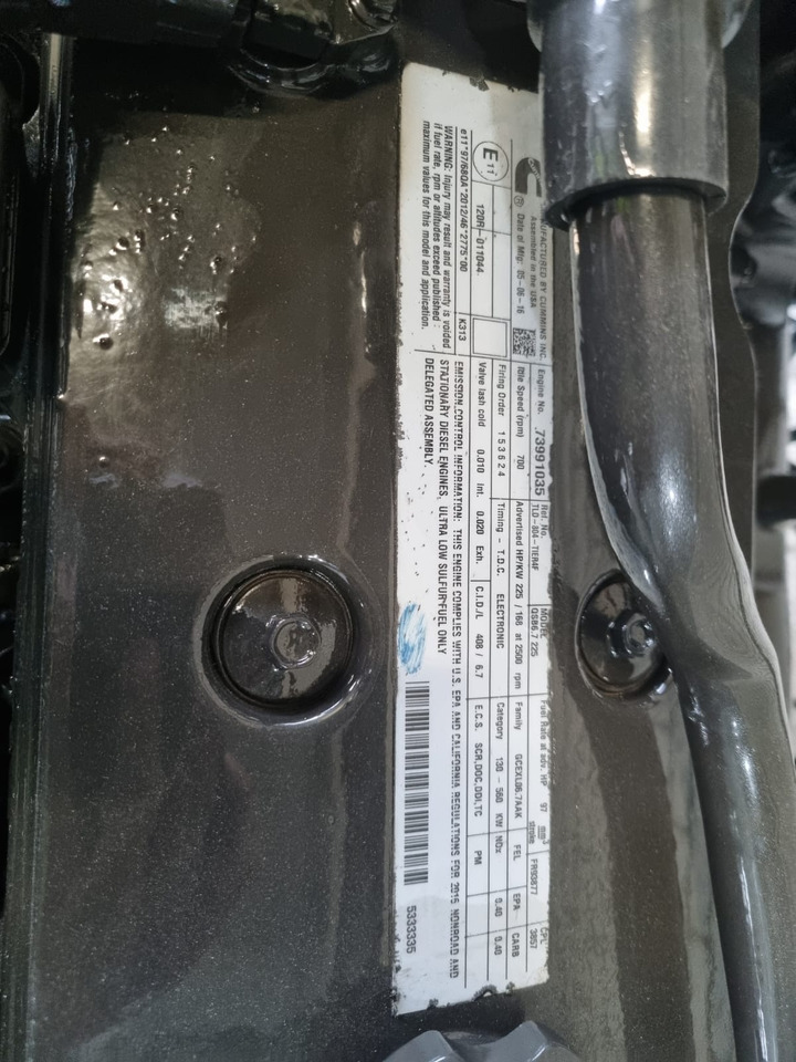 Ny Motor för Materialhanterare Cummins QSB 6.7 Tier 4 Final CM2350 CPL3857: bild 6