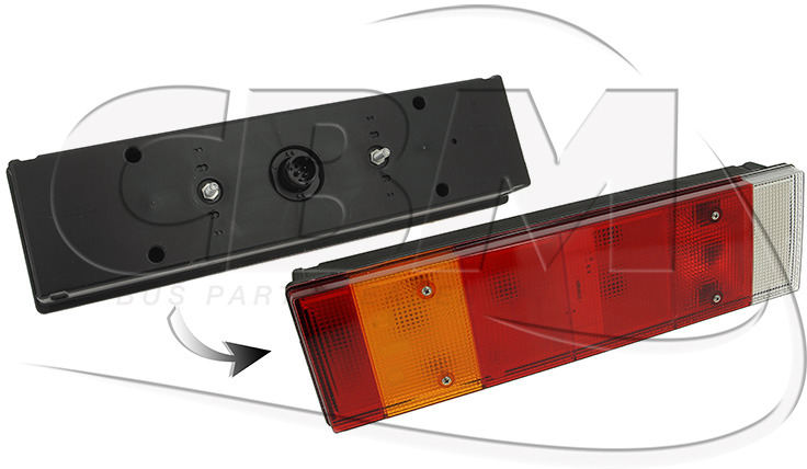 IVECO 6 FUNCTIONS REAR LIGHT - IRISBUS - IVECO - RVI VANHOOL (5010206065 | 660734460) - Bakljus för Buss: bild 1 IVECO 6 FUNCTIONS REAR LIGHT - IRISBUS - IVECO - RVI VANHOOL (5010206065 | 660734460) - Bakljus för Buss: bild 1