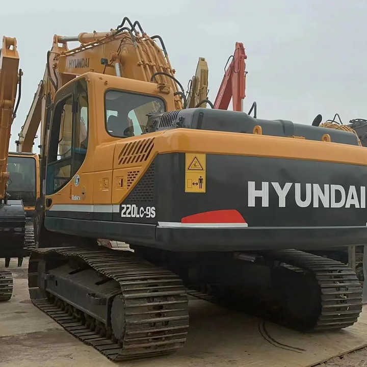 Hyundai Digger 220lc-9s Second Hand Korea Made High Performance Machine Hyundai Excavator for Sale - Bandgrävare: bild 5 Hyundai Digger 220lc-9s Second Hand Korea Made High Performance Machine Hyundai Excavator for Sale - Bandgrävare: bild 5