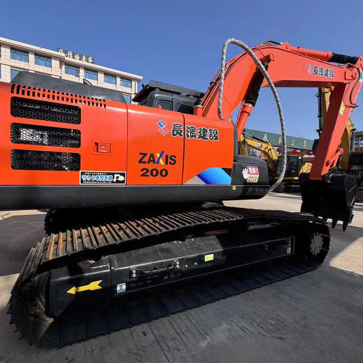 Second Hand Japan Brand Hitachi Zx200 Excavator for Sale Original Hitachi 20tons Medium Excavator in Stock - Grävmaskin: bild 1 Second Hand Japan Brand Hitachi Zx200 Excavator for Sale Original Hitachi 20tons Medium Excavator in Stock - Grävmaskin: bild 1
