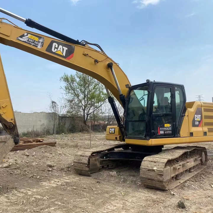 Used Digger CAT 320 Construction Machinery Construction Digger Used CAT 320 Cheap Excavator - Bandgrävare: bild 1 Used Digger CAT 320 Construction Machinery Construction Digger Used CAT 320 Cheap Excavator - Bandgrävare: bild 1