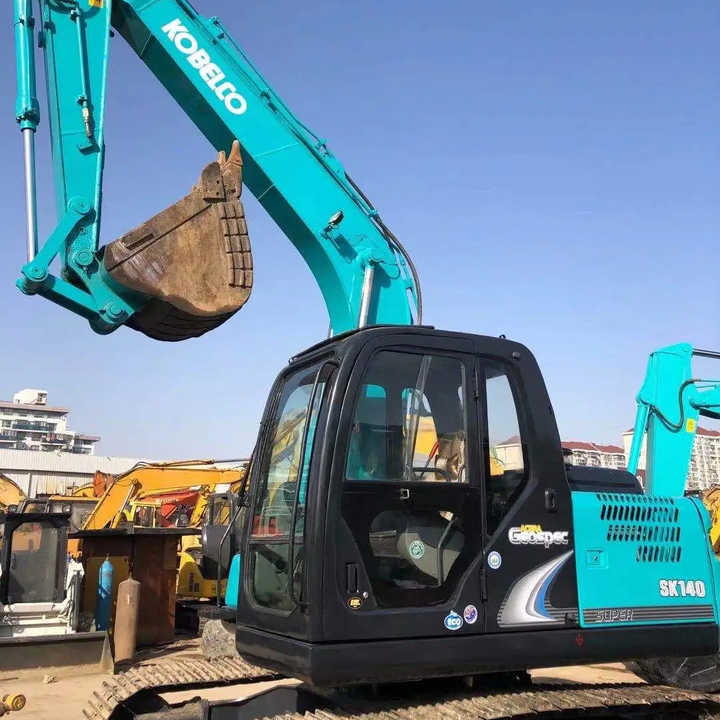 Used High-quality Original Japan Kobelco SK140 Crawler Excavator in Hefei - Grävmaskin: bild 1 Used High-quality Original Japan Kobelco SK140 Crawler Excavator in Hefei - Grävmaskin: bild 1